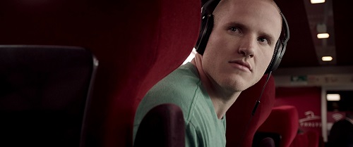 SPENCER STONE as Spencer in Warner Bros. Pictures' and Village Roadshow Pictures' THE 15:17 TO PARIS, a Warner Bros. Pictures release. Photo courtesy of Warner Bros. Pictures. SPENCER STONE as Spencer in Warner Bros. Pictures' and Village Roadshow Pictures' THE 15:17 TO PARIS, a Warner Bros. Pictures release. Photo courtesy of Warner Bros. Pictures.