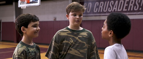 (L-R) BRYCE GHEISAR as Alek (11-14), WILLIAM JENNINGS as Spencer (11-14) and PAUL-MIKÉL WILLIAMS as Anthony (11-14) in Warner Bros. Pictures' and Village Roadshow Pictures' THE 15:17 TO PARIS, a Warner Bros. Pictures release. Photo courtesy of Warner Bros. Pictures. (L-R) BRYCE GHEISAR as Alek (11-14), WILLIAM JENNINGS as Spencer (11-14) and PAUL-MIKÉL WILLIAMS as Anthony (11-14) in Warner Bros. Pictures' and Village Roadshow Pictures' THE 15:17 TO PARIS, a Warner Bros. Pictures release. Photo courtesy of Warner Bros. Pictures.