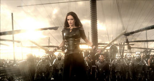 Eva Green as Artemisia in 300: Rise of an Empire. 2014 Warner Bros.