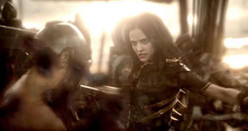 Eva Green as Artemisia in 300: Rise of an Empire. 2014 Warner Bros.