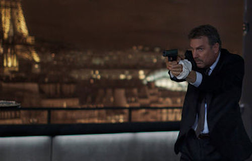 Kevin Costner in 3 Days to Kill. 2014 Relativity Media.