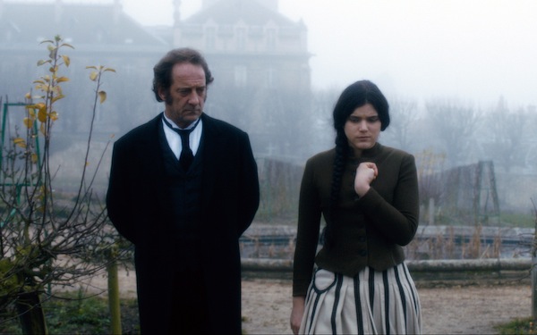 Vincent Lindon as Professor Charcot and Soko as Augustine in AUGUSTINE. Courtesy of Music Box Films