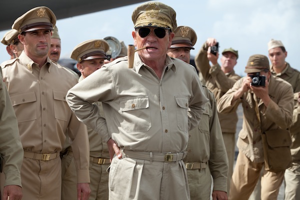 Tommy Lee Jones stars as Gen. Douglas MacArthur in Peter Webber's EMPEROR.  Photographer: Kirsty Griffin