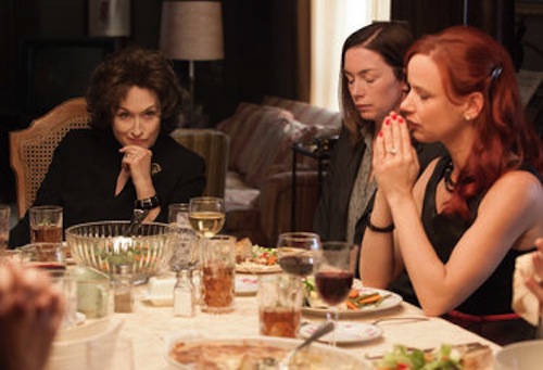 Meryl Streep, Julianne Nicholson and Juliette Lewis in August: Osage County. 2013 Claire Folger / Weinstein Co. Meryl Streep, Julianne Nicholson and Juliette Lewis in August: Osage County. 2013 Claire Folger / Weinstein Co.