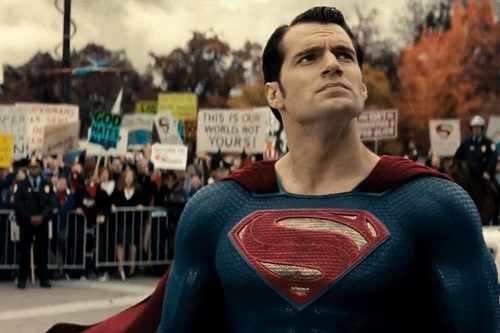Still of Henry Cavill in Batman v Superman: Dawn of Justice (2016). Photo by Courtesy of Warner Bros. Copyright 2015 Warner Bros. Entertainment Inc., Ratpac-Dune Entertainment LLC and Ratpac Entertainment, LLC. Still of Henry Cavill in Batman v Superman: Dawn of Justice (2016). Photo by Courtesy of Warner Bros. Copyright 2015 Warner Bros. Entertainment Inc., Ratpac-Dune Entertainment LLC and Ratpac Entertainment, LLC.