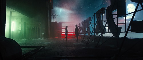 (L-R) ANA DE ARMAS as Joi and RYAN GOSLING as K in Alcon Entertainment's action thriller BLADE RUNNER 2049, a Warner Bros. Pictures and Sony Pictures Entertainment release, domestic distribution by Warner Bros. Pictures and international distribution by Sony Pictures. (L-R) ANA DE ARMAS as Joi and RYAN GOSLING as K in Alcon Entertainment's action thriller BLADE RUNNER 2049, a Warner Bros. Pictures and Sony Pictures Entertainment release, domestic distribution by Warner Bros. Pictures and international distribution by Sony Pictures.