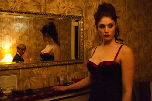 Gemma Arterton as Clara and Thure Lindhardt as Werner in Byzantium.2013 Patrick Redmond / IFC Films. (Gemma Arterton as Clara and Thure Lindhardt as Werner in Byzantium.2013 Patrick Redmond / IFC Films.