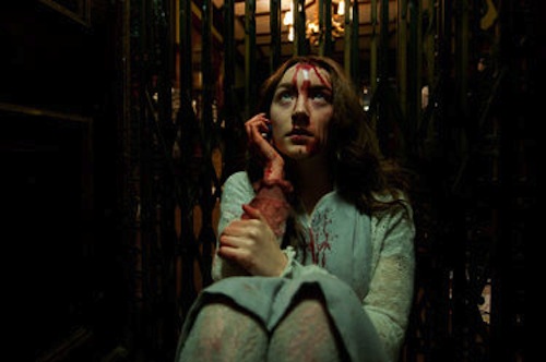 Saoirse Ronan as Eleanor in Byzantium.2013 Patrick Redmond / IFC Films. Saoirse Ronan as Eleanor in Byzantium.2013 Patrick Redmond / IFC Films.