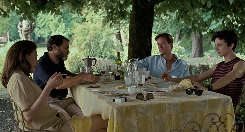 Call Me by Your Name, photo courtesy Sony Pictures Classics 2017, All Rights Reserved. Call Me by Your Name, photo courtesy Sony Pictures Classics 2017, All Rights Reserved.
