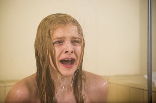 Chloe Moretz in Carrie. 2013 Michael Gibson / Sony Pictures. Chloe Moretz in Carrie. 2013 Michael Gibson / Sony Pictures.