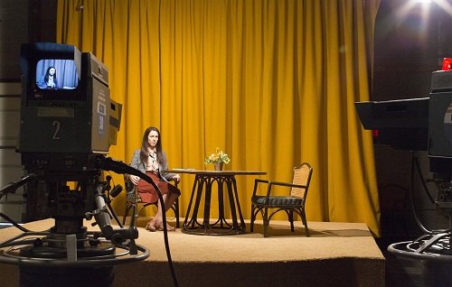 Rebecca Hall in Christine, photo courtesy of The Orchard. All Rights Reserved. Rebecca Hall in Christine, photo courtesy of The Orchard. All Rights Reserved.