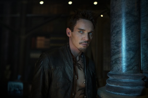 Valentine (Jonathan Rhys Meyers) tells Jace that he's his father in Screen Gems fantasy-action THE MORTAL INSTRUMENTS: CITY OF BONES. PHOTO BY: Rafy COPYRIGHT: 2013 Constantin Film International GmbH and Unique Features (TMI) Inc. All rights reserved. ALL IMAGES ARE PROPERTY OF SONY PICTURES ENTERTAINMENT INC. FOR PROMOTIONAL USE ONLY. SALE, DUPLICATION OR TRANSFER OF THIS MATERIAL IS STRICTLY PROHIBITED. Valentine (Jonathan Rhys Meyers) tells Jace that he's his father in Screen Gems fantasy-action THE MORTAL INSTRUMENTS: CITY OF BONES. PHOTO BY: Rafy COPYRIGHT: 2013 Constantin Film International GmbH and Unique Features (TMI) Inc. All rights reserved. ALL IMAGES ARE PROPERTY OF SONY PICTURES ENTERTAINMENT INC. FOR PROMOTIONAL USE ONLY. SALE, DUPLICATION OR TRANSFER OF THIS MATERIAL IS STRICTLY PROHIBITED.