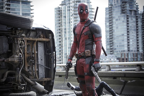 Ryan Reynolds is Marvel Comics' most unconventional anti-hero, DEAPOOL. Photo credit: Joe Lederer, 2015 Marvel and 20th Century Fox Film Corporation. Ryan Reynolds is Marvel Comics' most unconventional anti-hero, DEAPOOL. Photo credit: Joe Lederer, 2015 Marvel and 20th Century Fox Film Corporation.