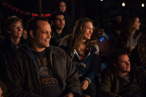 Vince Vaughn as David Wozniak in Delivery Man. 2013 DreamWorks II Distribution Co. Vince Vaughn as David Wozniak in Delivery Man. 2013 DreamWorks II Distribution Co.