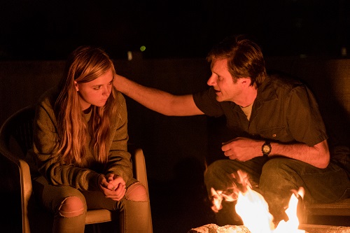 Elsie Fisher and Josh Hamilton in Eighth Grade, Photo by Linda Kallerus, courtesy of A24. Elsie Fisher and Josh Hamilton in Eighth Grade, Photo by Linda Kallerus, courtesy of A24.