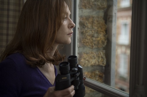 Isabelle Huppert in Elle, photo courtesy Sony Pictures Classics. Isabelle Huppert in Elle, photo courtesy Sony Pictures Classics.