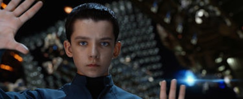 Asa Butterfield in Ender's Game. 2013 Summit Entertainment.