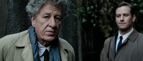 Geoffrey Rush and Armie Hammer in Final Portrait, courtesy Sony Pictures Classics. Geoffrey Rush and Armie Hammer in Final Portrait, courtesy Sony Pictures Classics.