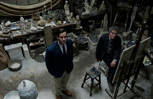 Geoffrey Rush and Armie Hammer in Final Portrait, courtesy Sony Pictures Classics. Geoffrey Rush and Armie Hammer in Final Portrait, courtesy Sony Pictures Classics.