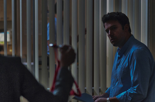 Ben Affleck stars as Nick Dunne, who is the primary suspect in his wife's (Rosamund Pike) disappearance and possible murder. Photo: Merrick Morton - TM and 2014 Twentieth Century Fox and Regency Enterprises. All Rights Reserved. Not for sale or duplication. As her marriage flounders, Amy (Rosamund Pike) expresses her thoughts in a diary. Photo: Merrick Morton - TM and 2014 Twentieth Century Fox and Regency Enterprises. All Rights Reserved. Not for sale or duplication.