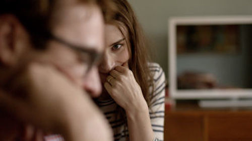 Joaquin Phoenix as Theodore and Rooney Mara as Catherine in Her. 2014 Warner Bros. Pictures. Joaquin Phoenix as Theodore and Rooney Mara as Catherine in Her. 2014 Warner Bros. Pictures.