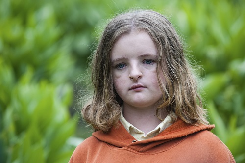 Milly Shapiro in Hereditary, photo by Reid Chavis, courtesy of A24. Milly Shapiro in Hereditary, photo by Reid Chavis, courtesy of A24.