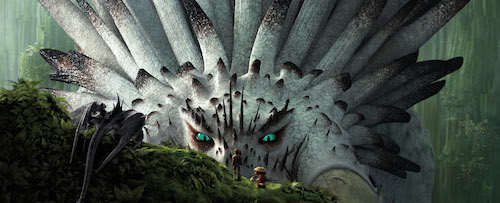 Hiccup (Jay Baruchel) meets the majestic Bewliderbeast. How to Train Your Dragon 2 2014 DreamWorks Animation LLC. All Rights Reserved. Hiccup (Jay Baruchel) meets the majestic Bewliderbeast. How to Train Your Dragon 2 2014 DreamWorks Animation LLC. All Rights Reserved.