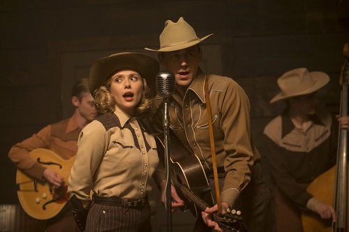 Elizabeth Olsen and Tom Hiddleston in I Saw the Light. Photo courtesy Sony Pictures Classics. Elizabeth Olsen and Tom Hiddleston in I Saw the Light. Photo courtesy Sony Pictures Classics.