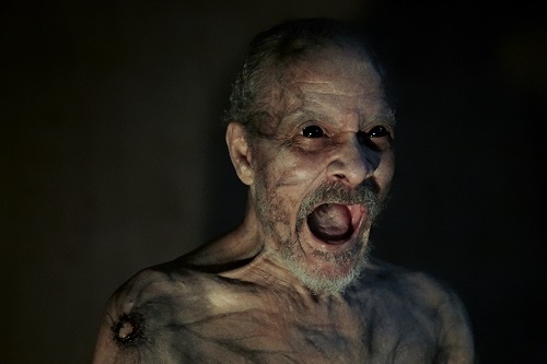 David Pendleton in IT COMES AT NIGHT, Photo by Eric McNatt courtesy A24. David Pendleton in IT COMES AT NIGHT, Photo by Eric McNatt courtesy A24.
