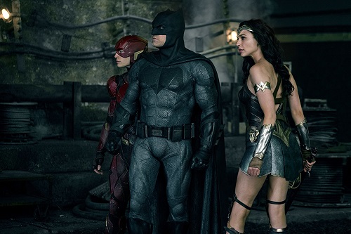 Justice League, photo courtesy DC Entertainment/Warner Bros. 2017. Justice League, photo courtesy DC Entertainment/Warner Bros. 2017.