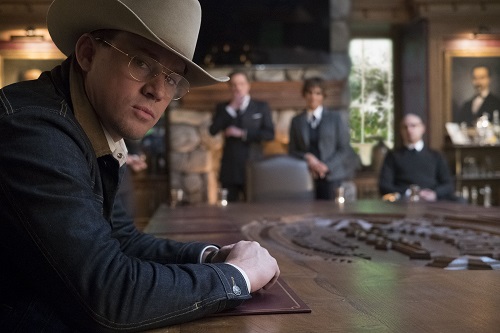 Channing Tatum stars in Twentieth Century Fox's Kingsman: The Golden Circle, also starring Colin Firth, Julianne Moore, Taron Egerton, Mark Strong, Elton John, Halle Berry and Jeff Bridges. Photo Credit: Giles Keyte, 2017 Twentieth Century Fox Film Corporation. All Rights Reserved. Channing Tatum stars in Twentieth Century Fox's Kingsman: The Golden Circle, also starring Colin Firth, Julianne Moore, Taron Egerton, Mark Strong, Elton John, Halle Berry and Jeff Bridges. Photo Credit: Giles Keyte, 2017 Twentieth Century Fox Film Corporation. All Rights Reserved.