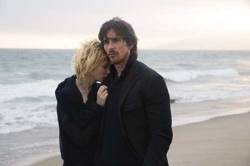 (l to r) Cate Blanchett stars as 'Nancy' and Christian Bale as 'Rick' in Terrence Malick's drama KNIGHT OF CUPS, a Broad Green Pictures release. (l to r) Cate Blanchett stars as 'Nancy' and Christian Bale as 'Rick' in Terrence Malick's drama KNIGHT OF CUPS, a Broad Green Pictures release.