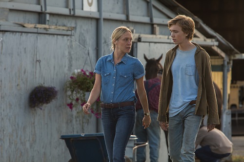 Chloë Sevigny and Charlie Plummer in Lean On Pete, photo by Scott Patrick Green, courtesy of A24.