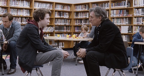 Devin Druid and Gabriel Byrne in Louder than Bombs, photo courtesy The Orchard.