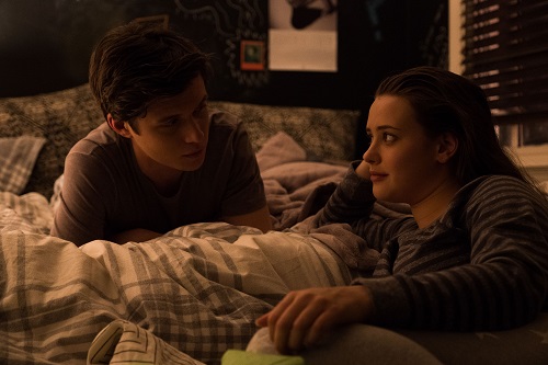 Nick Robinson (Simon) and Katherine Langford (Leah) star in Twentieth Century Fox's LOVE, SIMON. © 2017 Twentieth Century Fox Film Corporation. All Rights Reserved. Photo Credit: Ben Rothstein.