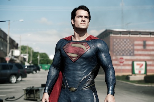 HENRY CAVILL as Superman in Warner Bros. Pictures' and Legendary Pictures' action adventure MAN OF STEEL, a Warner Bros. Pictures release. TM and Â© DC Comics. Photo by Clay Enos