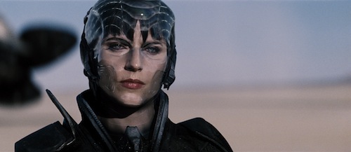 ANTJE TRAUE as Faora-Ul in Warner Bros. Pictures' and Legendary Pictures' action adventure MAN OF STEEL, a Warner Bros. Pictures release. TM and Â© DC Comics. Photo courtesy of Warner Bros. Pictures