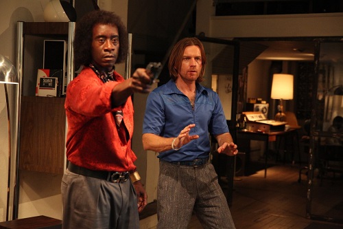 Don Cheadle and Ewan McGregor in Miles Ahead, photo 2016 courtesy Sony Pictures Classics.