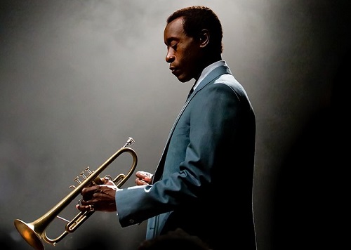 Don Cheadle in Miles Ahead, photo 2016 courtesy Sony Pictures Classics. Don Cheadle in Miles Ahead, photo 2016 courtesy Sony Pictures Classics.