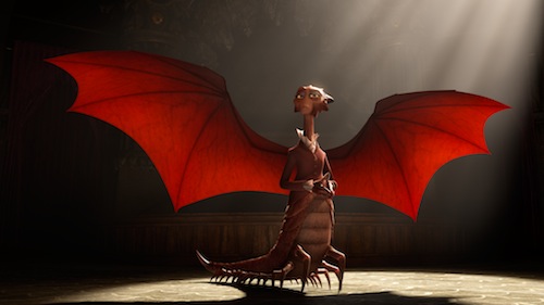 Headmaster Dean Hardscrabble in Monsters University. 2013.