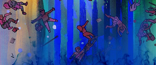 My Entire High School Sinking Into The Sea, photo courtesy Gkids. My Entire High School Sinking Into The Sea, photo courtesy Gkids.