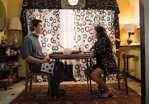 Adam Driver and Golshifteh Farahani in PATERSON, Photo credit Mary Cybulski/Amazon Studios and Bleecker Street.