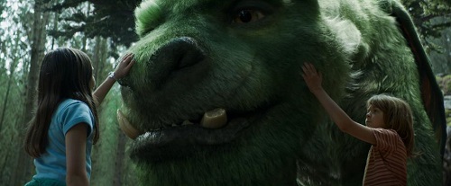 Oakes Fegley and Oona Laurence in Pete's Dragon, Photo Courtesy Walt Disney Productions. Oakes Fegley and Oona Laurence in Pete's Dragon, Photo Courtesy Walt Disney Productions.