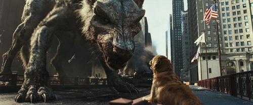 A scene from New Line Cinema's and ASAP Entertainment's action adventure RAMPAGE, a Warner Bros. Pictures release. Photo Courtesy of Warner Bros. Pictures, © 2018 WARNER BROS. ENTERTAINMENT INC. A scene from New Line Cinema's and ASAP Entertainment's action adventure RAMPAGE, a Warner Bros. Pictures release. Photo Courtesy of Warner Bros. Pictures, © 2018 WARNER BROS. ENTERTAINMENT INC.