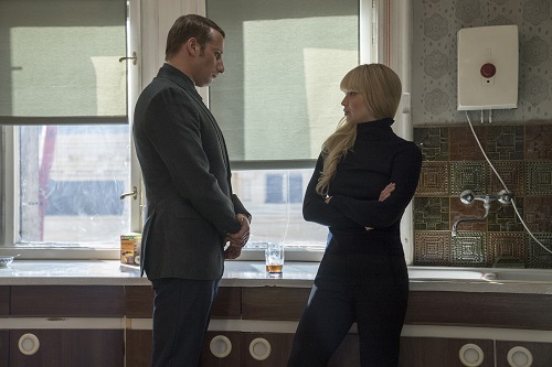 Matthias Schoenaerts and Jennifer Lawrence in Twentieth Century Fox's RED SPARROW. Photo Credit: Murray Close; TM & © 2018 Twentieth Century Fox Film Corporation. All Rights Reserved. Matthias Schoenaerts and Jennifer Lawrence in Twentieth Century Fox's RED SPARROW. Photo Credit: Murray Close; TM & © 2018 Twentieth Century Fox Film Corporation. All Rights Reserved.