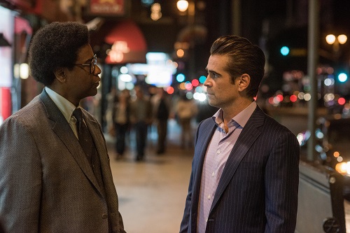 Denzel Washington and Colin Farrell star in ROMAN J. ISRAEL, ESQ., Photo by: Glen Wilson - © 2017 CTMG, Inc. All Rights Reserved.