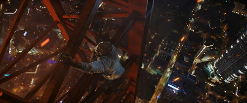Skyscraper, image courtesy Legendary Entertainment/Universal Pictures. All rights reserved. Skyscraper, image courtesy Legendary Entertainment/Universal Pictures. All rights reserved.