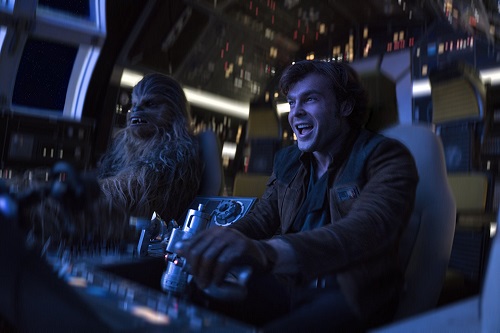 Solo: A Star Wars Story, photo courtesy Lucasfilm/Walt Disney Studios Motion Pictures. Solo: A Star Wars Story, photo courtesy Lucasfilm/Walt Disney Studios Motion Pictures.