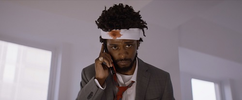 Lakeith Stanfield stars as Cassius Green in director Boots Riley's SORRY TO BOTHER YOU, an Annapurna Pictures release. Credit: Annapurna Pictures.