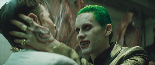 JARED LETO as The Joker in Warner Bros. Pictures' action adventure SUICIDE SQUAD, a Warner Bros. Pictures release. JARED LETO as The Joker in Warner Bros. Pictures' action adventure SUICIDE SQUAD, a Warner Bros. Pictures release.